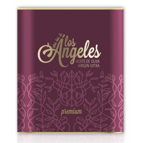 CAJA DE 6 LATAS PREMIUM DE 2,5 LITROS "LOS ÁNGELES" SIN FILTRAR VARIEDAD HOJIBLANCA