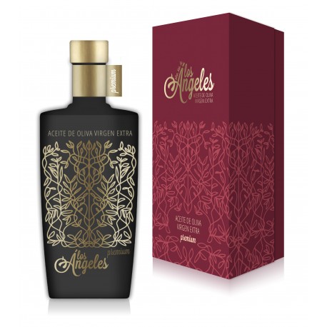 ESTUCHE DE 1 BOTELLA PREMIUM DE 500 ML "LOS ÁNGELES" SIN FILTRAR HOJIBLANCA