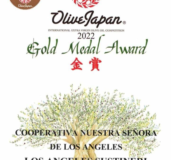 Medalla de oro Olive Japan en el año 2022